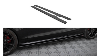 Diffuser Audi A5 8T Facelift Side Skirts Street Pro Black-Red