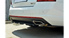 Splitter Skoda Octavia III Facelift RS Rear Central Gloss Black