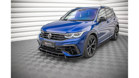 Splitter Volkswagen Tiguan II Facelift R przód v.2 Gloss Black