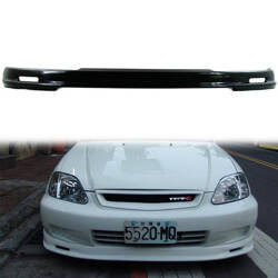 Diffuser Honda Civic VI Facelift Front Bumper ABS Mugen