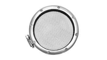 Łapacz, wlot powietrza 76mm silver