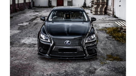 Splitter Lexus LS IV Facelift przód Gloss Black