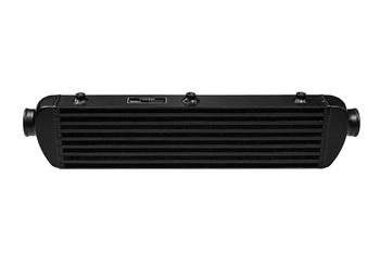 TurboWorks Intercooler 550x140x65 inlet 2.25" Bar and Plate Black