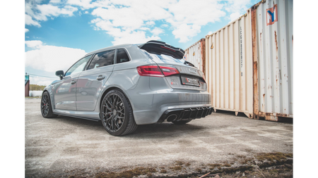 Diffuser Audi RS3 8V Sportback Rear Valance Gloss Black