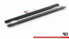 Diffuser Hyundai I30 III N Side Skirts Racing v.1 Black