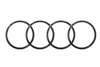 Carbon wrap door speaker sound ring BMW F30 F34