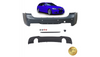 Bumper BMW 3 E91 Facelift Rear with Diffuser