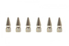 Universal spike screws 6mm JDM Silver