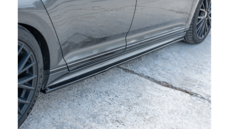 Diffuser Volkswagen Passat B8 R-Line Side Skirts Gloss Black
