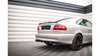 Splitter Volvo C70 I Rear Central with Diffuser Gloss Black