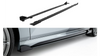Side Skirts BMW 1 F70 Street Pro Black-Red + Gloss Flaps