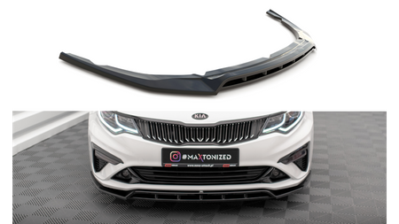 Splitter Kia Optima IV Facelift Front v.1 Gloss Black