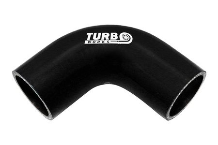 Elbow 90deg TurboWorks Black 10mm