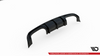 Diffuser Mercedes-Benz CLK W209 Rear Valance Gloss Black