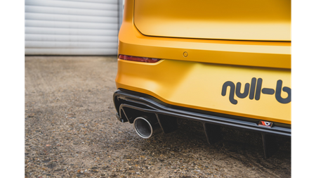 Diffuser Volkswagen Golf 8 Rear with exhaust GTI Look