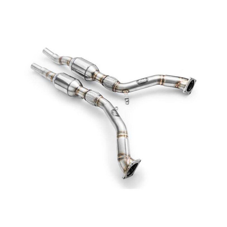 Downpipe AUDI A6, S4, S6, RS4 B5, Allroad C5 2.7 T + silencer