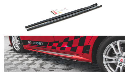 Diffuser Toyota Corolla XII GR Sport Side Skirts Gloss Black