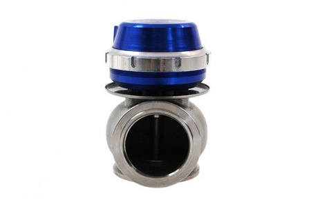 TurboWorks External WasteGate 45mm 0.5 Bar V-Band Blue