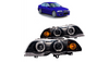 Lights BMW 3 E46 Front Black