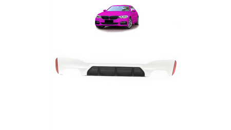 Diffuser BMW 5 G30 F90 G31 Rear Gloss Black