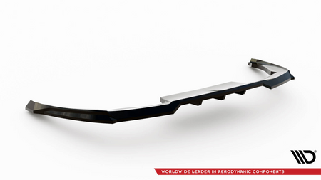 Splitter Peugeot 408 I Tył Środkowy z Dyfuzorem