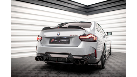 Spoiler Cap BMW 2 G42 G87 3D Gloss Black