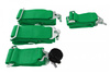 Pasy sportowe 4p 3" Zielone - Quick