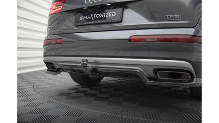 Splitter Audi Q7 4M Rear Central with Diffuser