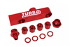 Fuel Pump Manifold 2in1 Red