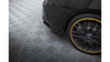 Splitter Mercedes-Benz CLA 45 C117 Facelift Rear Side Street Pro Black + Gloss Flaps