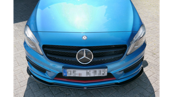 Splitter Mercedes-Benz A W176 AMG-LINE Front Gloss Black