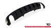 Diffuser Audi A4 S-line B9 Rear Valance Version with single exhaust tips