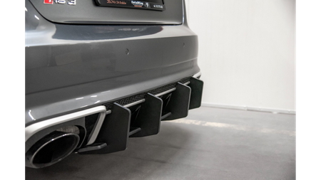 Dyfuzor Audi RS3 8V Sportback Tył Racing Durability v.2 Black