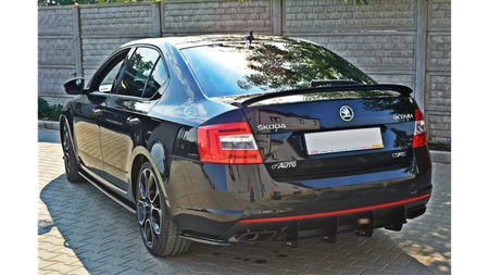 Dyfuzor Skoda Octavia III Facelift RS Tył