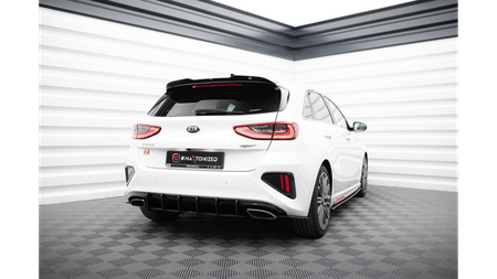 Diffuser Kia Ceed III GT Rear Street Pro Red