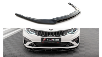 Splitter Kia Optima IV Facelift przód v.1 Gloss Black