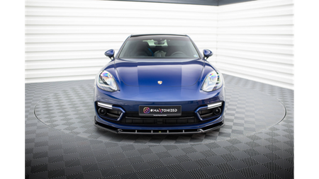 Splitter Porsche Panamera E-Hybrid 971 Facelift Front v.2