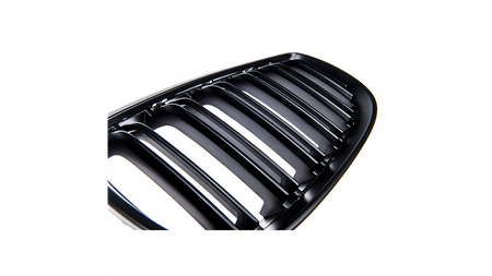 Grill BMW 3 E92 E93 podwójne żeberka Matt Black