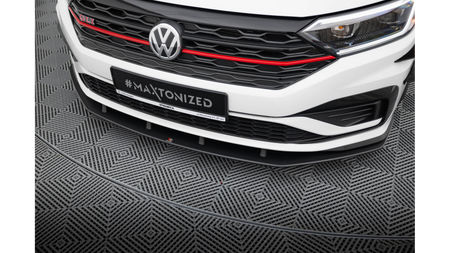 Splitter Volkswagen Jetta GLI Mk7 Przód Street Pro Black-Red