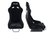 Racing seat SLIDE R1 material Black S