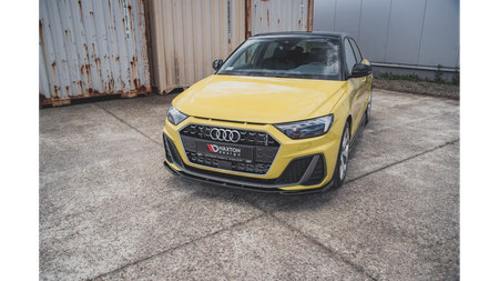 Splitter Audi A1 GB S-Line Front v.2 Gloss Black