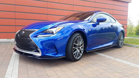 Splitter Lexus RC przód v.2 Gloss Black