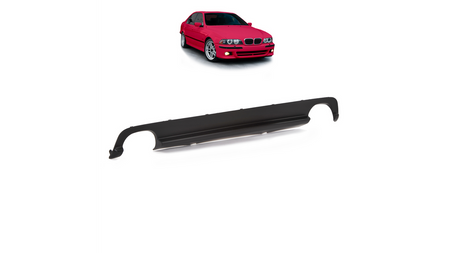 Diffuser BMW 5 E39 Rear Matt Black