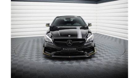 Splitter Mercedes-Benz CLA 45 Aero C117 Facelift Front v.3