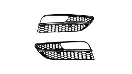Fog Light Covers Audi A3 8V Chrome Black