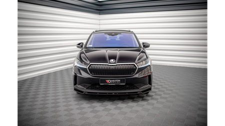 Splitter Skoda Enyaq iV Front v.2 Gloss Black