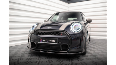 Splitter Mini Cooper S F56 Facelift przód v.2 Gloss Black