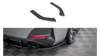 Splitter BMW 4 G26 M-Pack Rear Side Street Pro Black