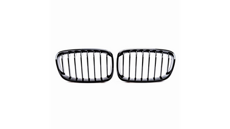 Grill BMW 1 F20 F21 pojedyncze żeberka Gloss Black