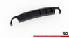 Diffuser Volkswagen Scirocco III R Rear Valance v.1 Gloss Black